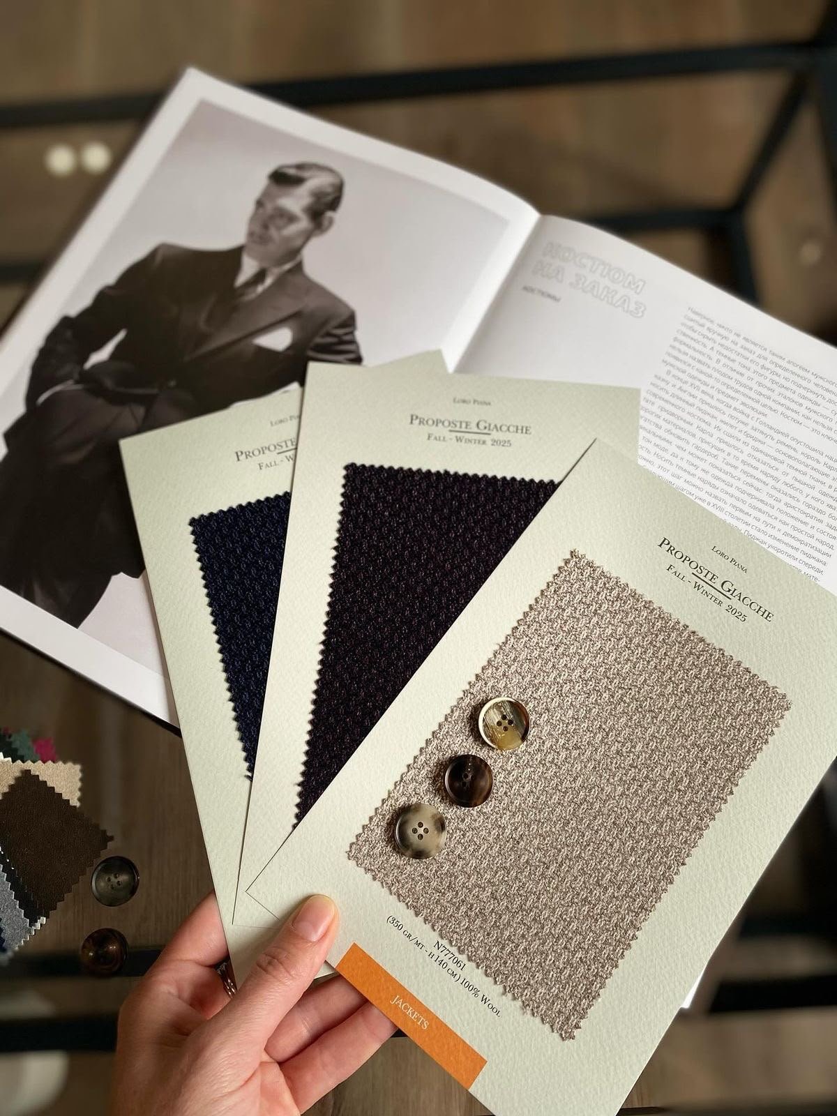 Bespoke navy suit London — Satkar Tailors
