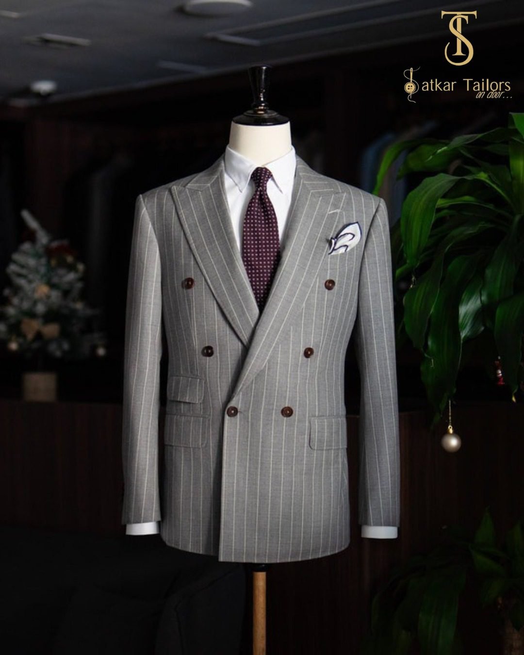 Italian fabric bespoke suit — Satkar Tailors
